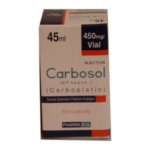 CARBOSOL INJ 450MG/45ML (CARBOPLATIN)